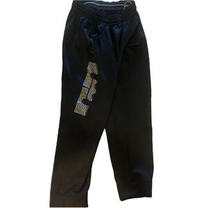 Nike Lebron James Mens Therma-Fit Joggers / Sweatpants Black Boys Size Large